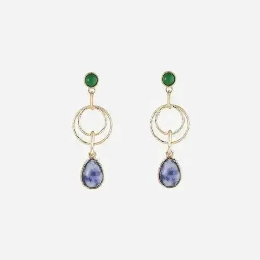 Sleek Alloy Linear Earrings