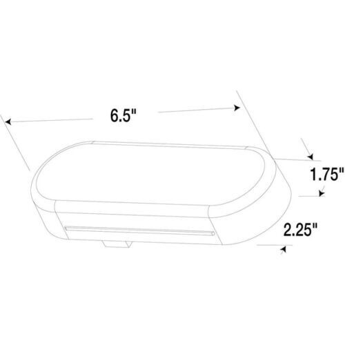 TRUCK-LITE 6050A-3 LED Lamp Stop/Turn/Tail & Front/Park Turn 24 Diode Pattern