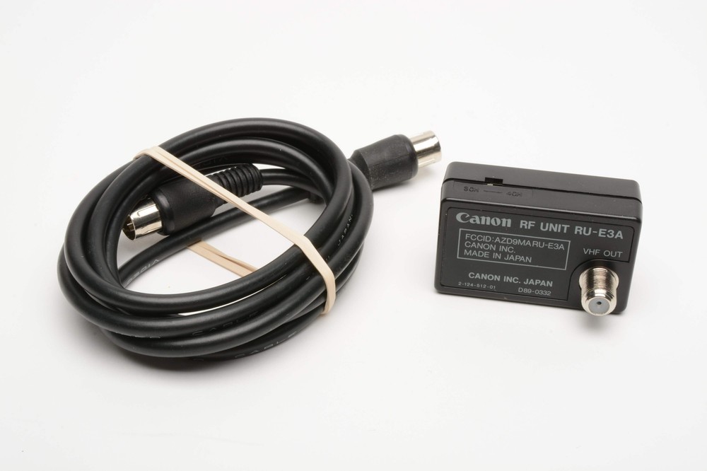 Canon RF Unit RU-E3A w/ cable - Mint