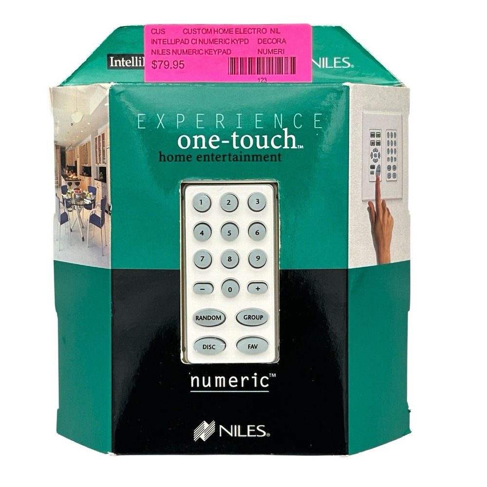 Niles IntelliPad Ci Numeric Accessory Keypad NEW Ships Quickly