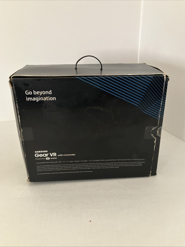 Virtual Reality Samsung SMR324 Gear VR with Controller - Black -Tested-