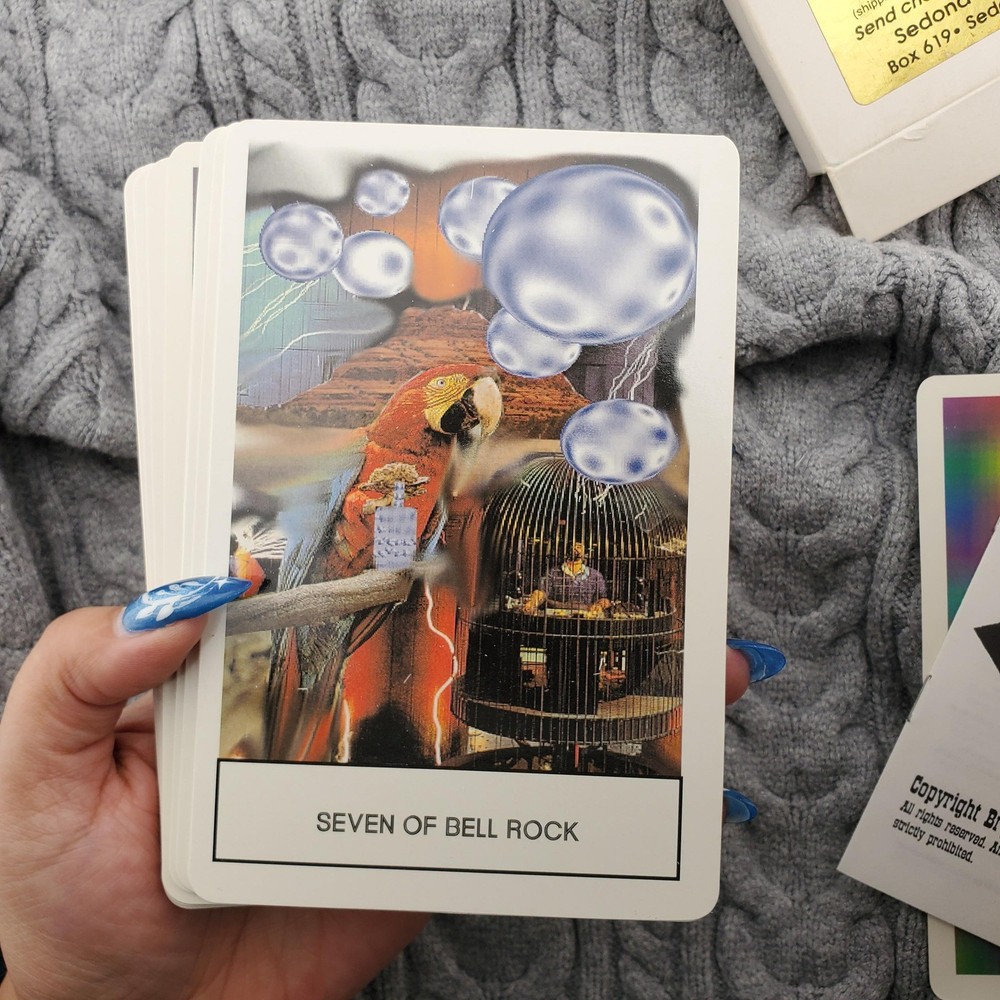 Vortex Tarot by Bryan Richards 78 Card Tarot Deck USED