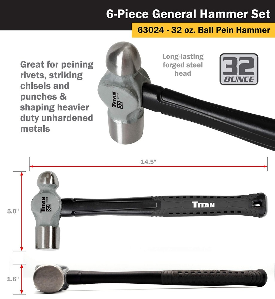 Piece Rubber Mallet Set Includes