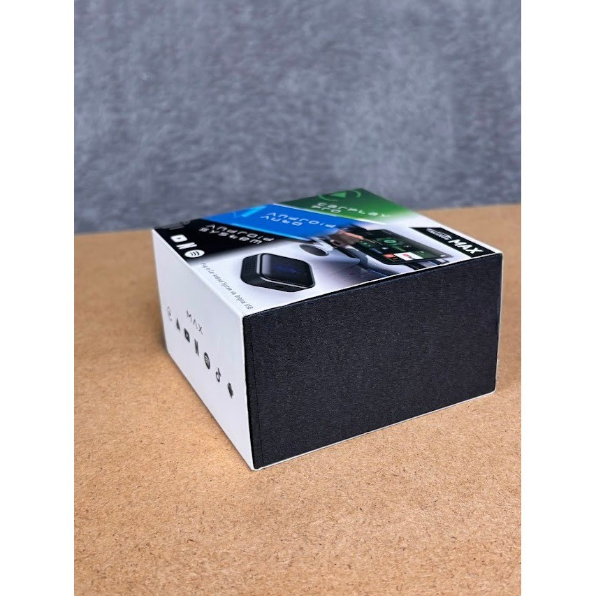 Timeknow Android Box Max R607 Wireless CarPlay Android Auto Adapter Iron Gray