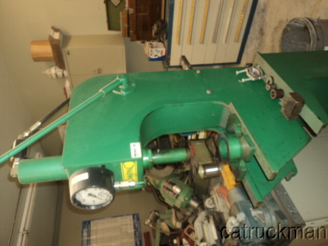 Compac Hydraulic Arbor Press --- 10 Ton Capacity, Tooled, Floor Standing