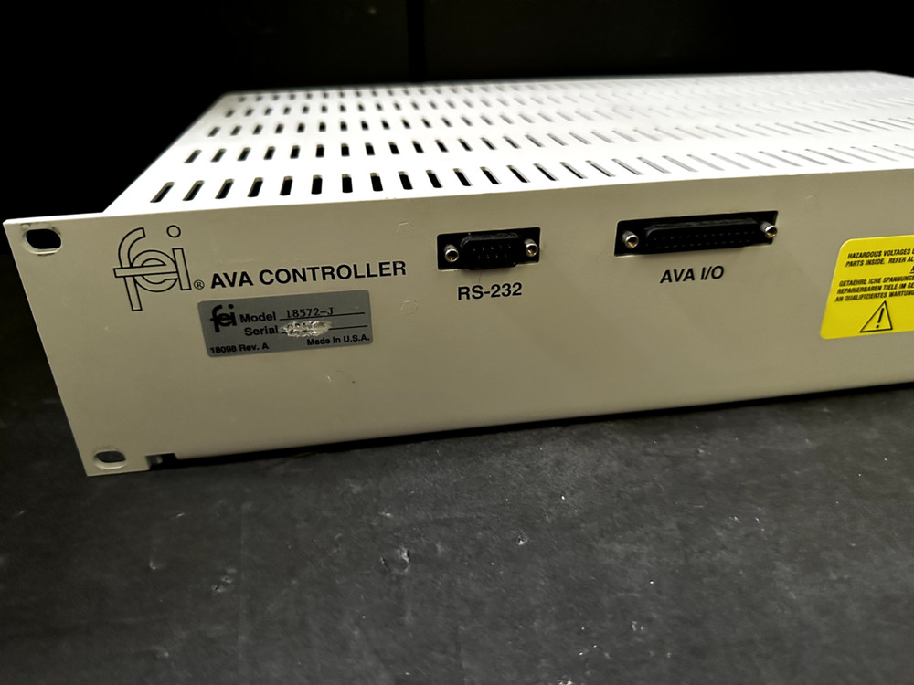 AS IS UNTESTED Fei 18572-J 18572J AVA Controller Module