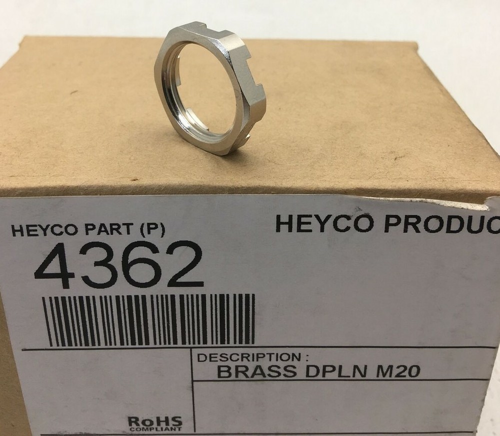 4362 HEYCO BRASS DPLN M20
