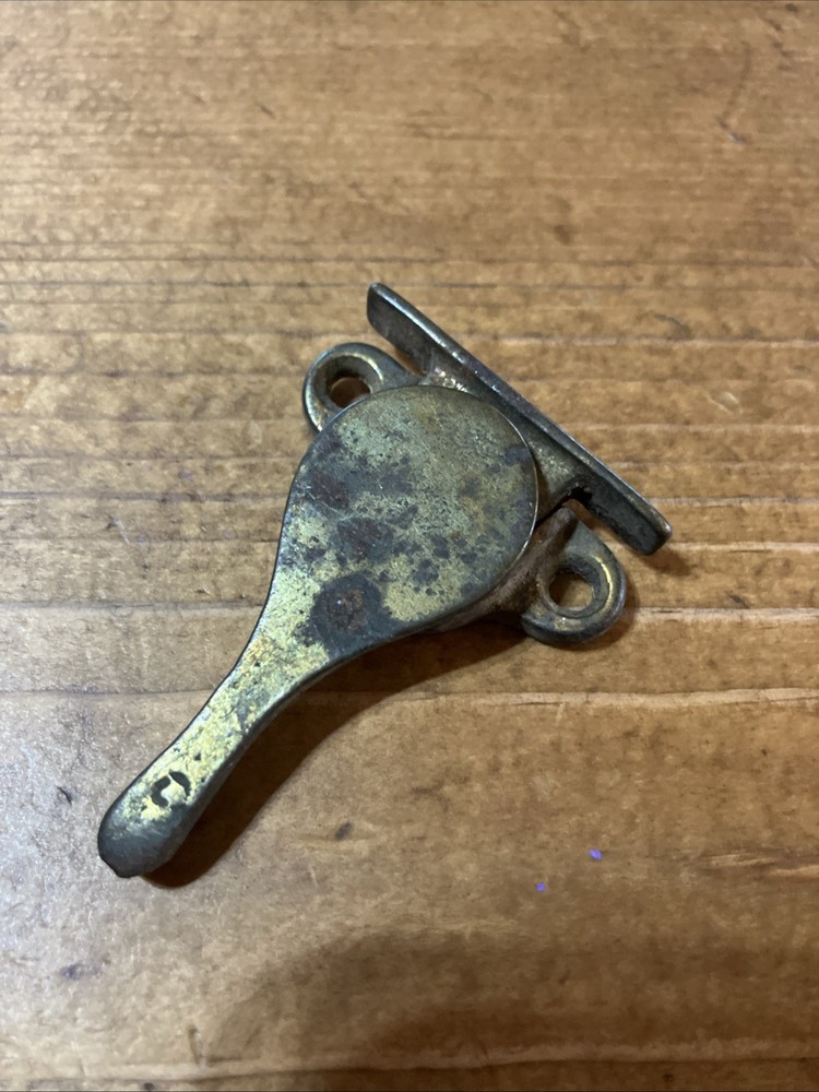 Early 1900S Brass Window Sash Latch