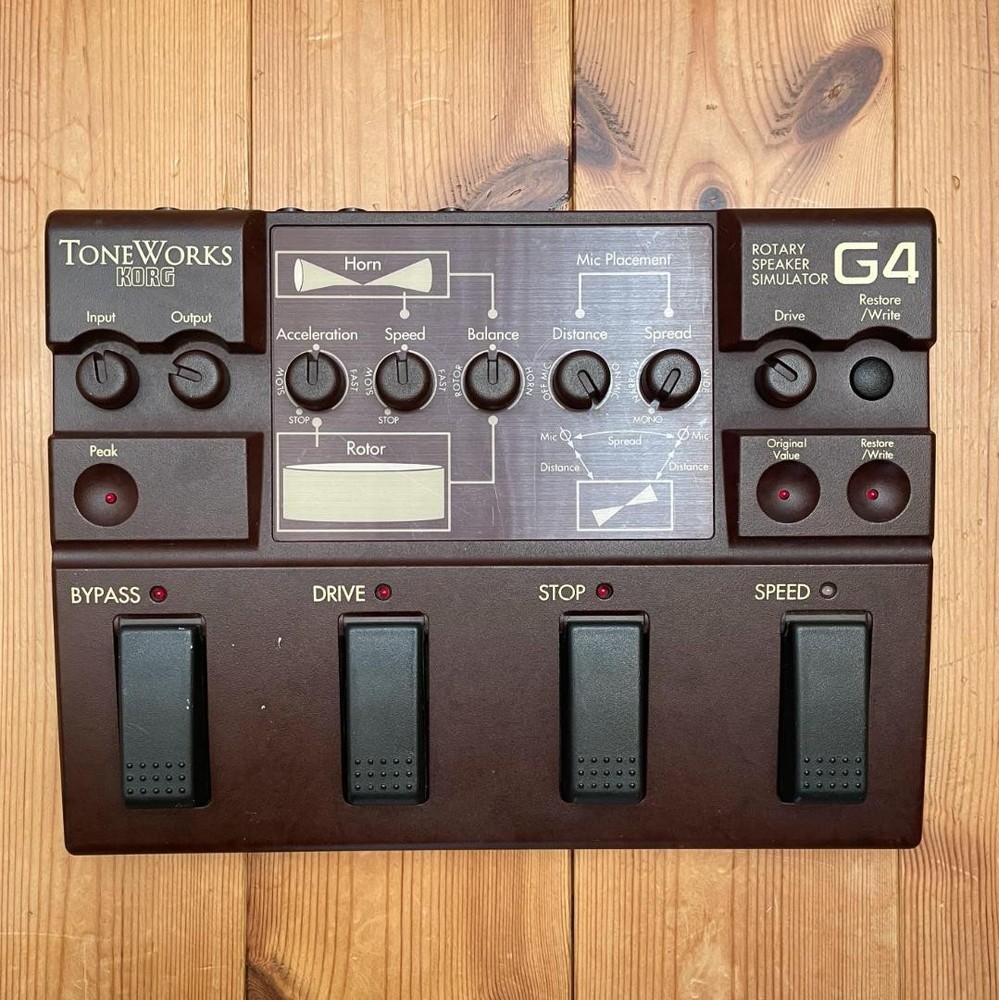 KORG TONEWORKS G4 Rotary Speaker Simulator AC100V