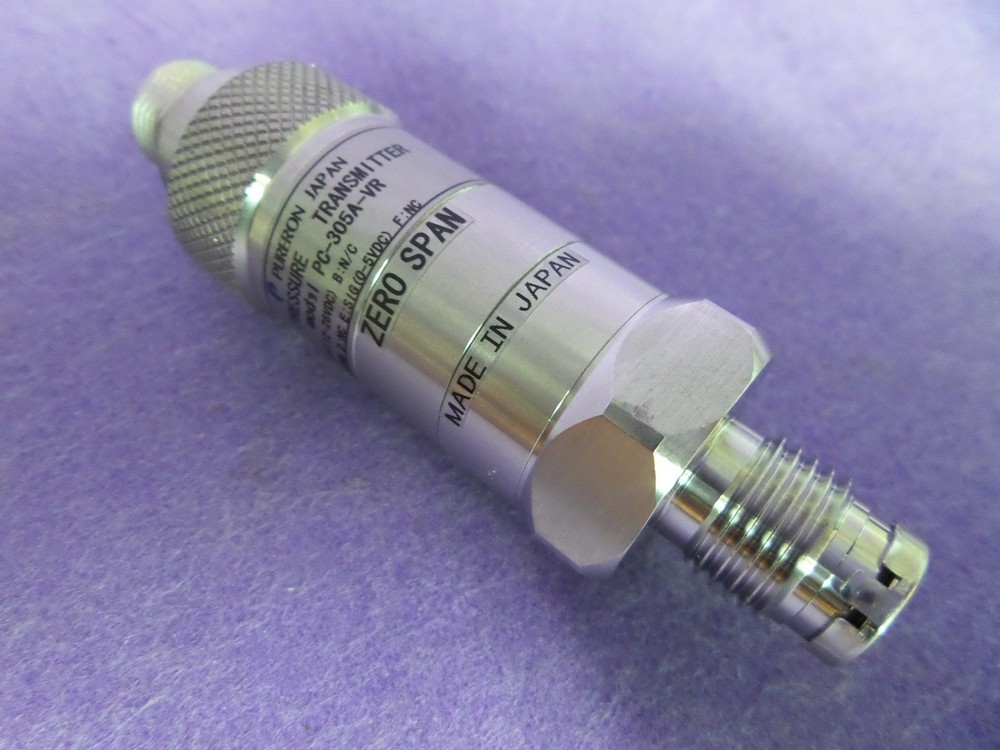 PURERON JAPAN PC-305A-VR PRESSURE TRANSMITTER RANGE, USED