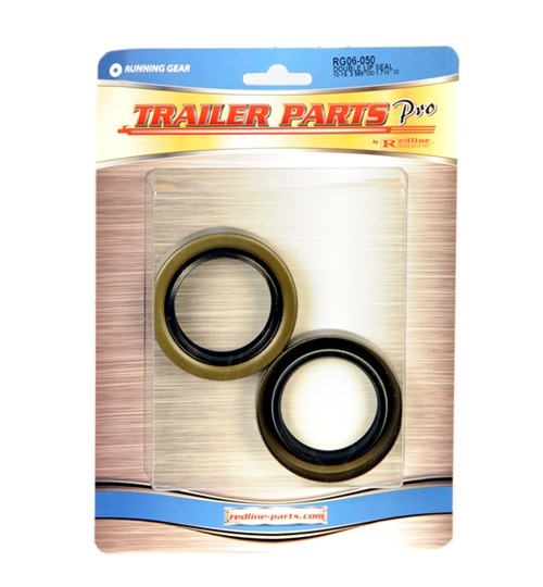 Redline RG06-050 10-19 Double Lip Grease Seals - 1.719" ID - 2.565" OD - 2 Pack