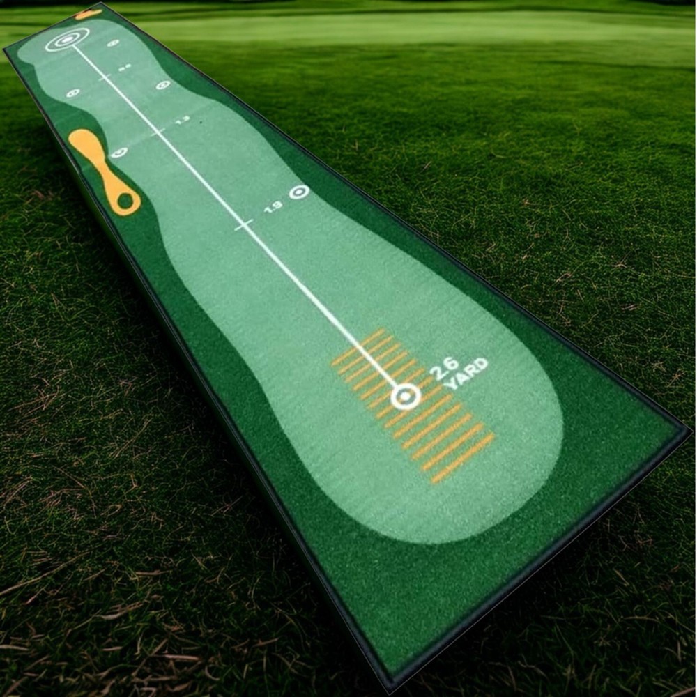 Portable Pro Golf Putting Mat Trainer