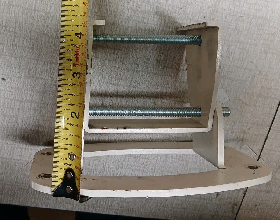 Harmar 4 1/2" Stairlift Rail Mounting Bracket