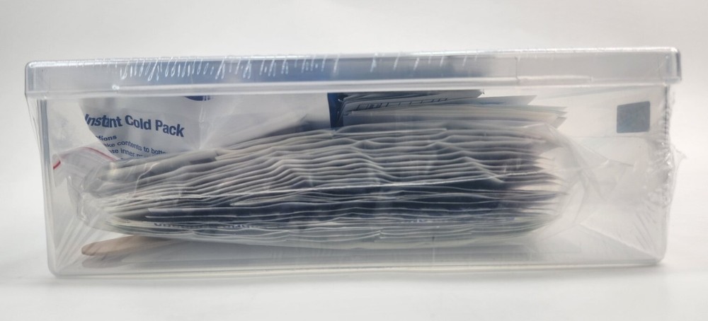 First Aid Kit, 1st Aid Essentials 175 Pieces. Clean & Protect