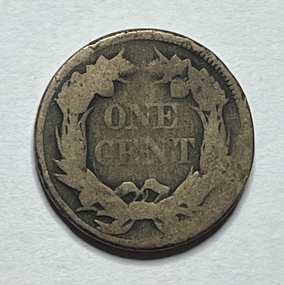 1857 Flying Eagle Cent - Circulated Penny; W087
