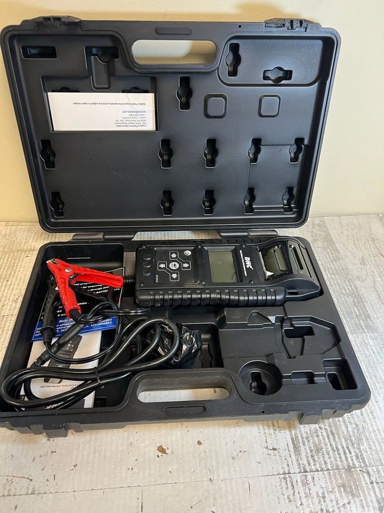 DHC BT2010 Digital Battery & Electrical Analyzer Tester W/ Case & Manual  TESTED