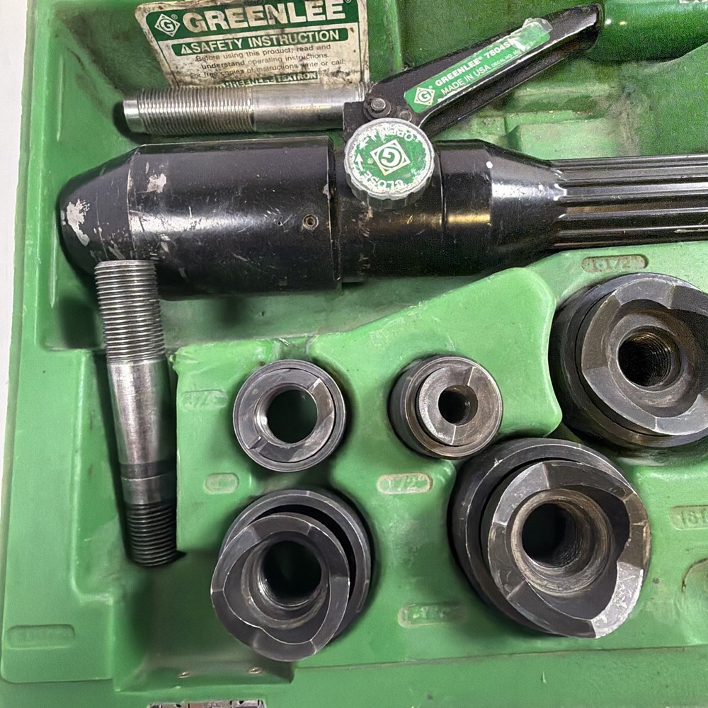 Greenlee 7804SB Hydraulic Punch Driver Quick-Draw