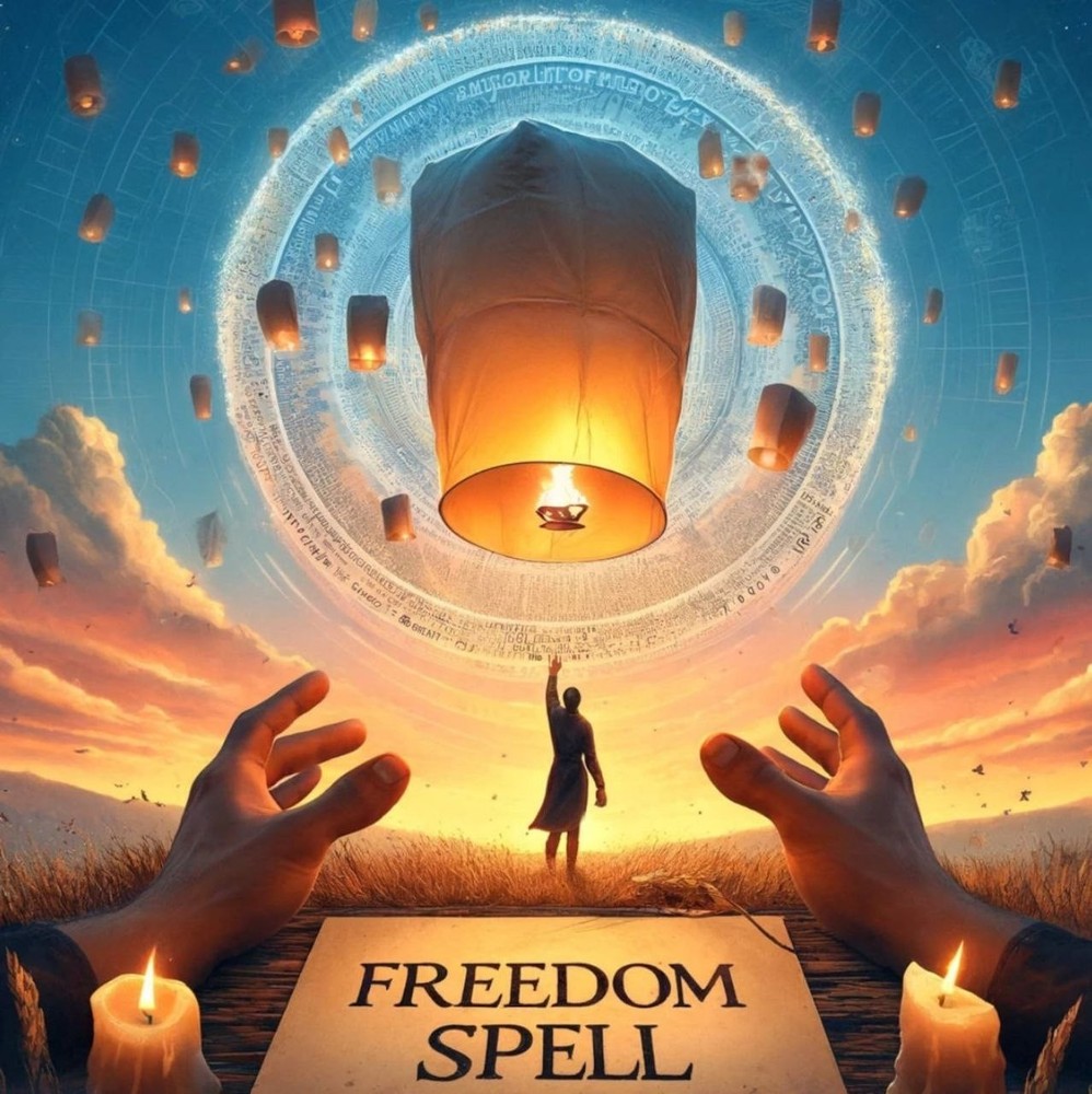 Freedom Spell - Elemental Spell - For Liberation & Lightness