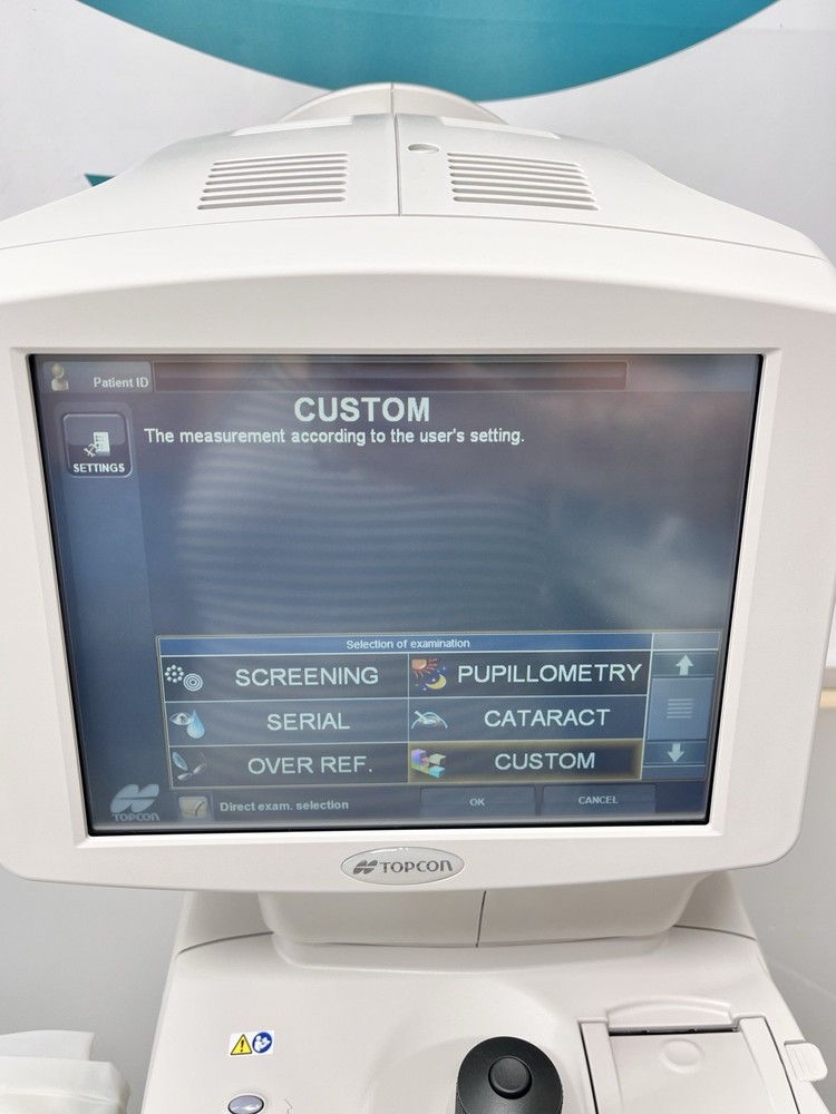 Topcon KR-1w Wave-Front Analyzer Corneal Topographer