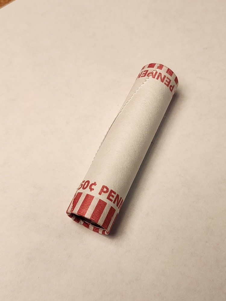 Circulated US Wheat Cents Roll