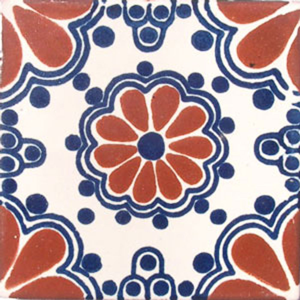 #C002 MEXICAN CERAMIC HANDMADE TALAVERA TILE SETS