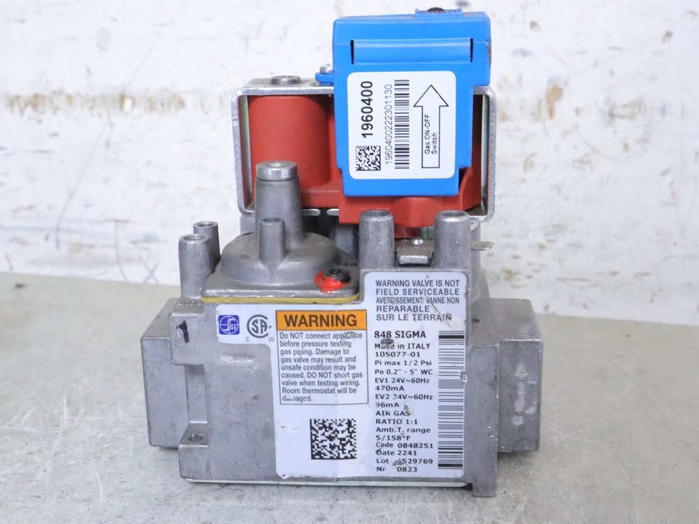 SIT 848 SIGMA 105077-01 Gas Valve