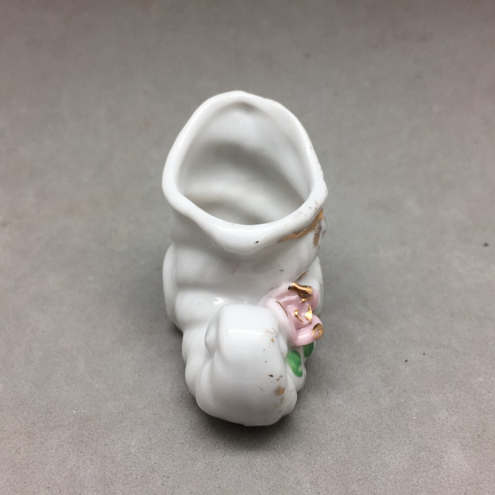 Elf Boot Cornucopia Wheel Barrow Planter Candy Container Figurine Ceramic Jays