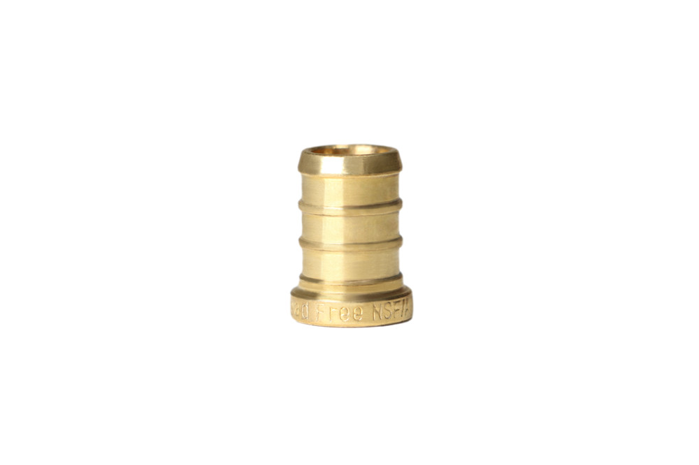 25 Pack XFITTING  1/2"" PEX B Plug (END CAP) - Brass Crimp Fitting (LEAD-FREE)