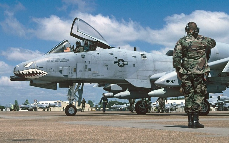 RARE US Air Force A-10 Thunderbolt II Warthog Iraq Afghanistan USMC USA CAS Hog