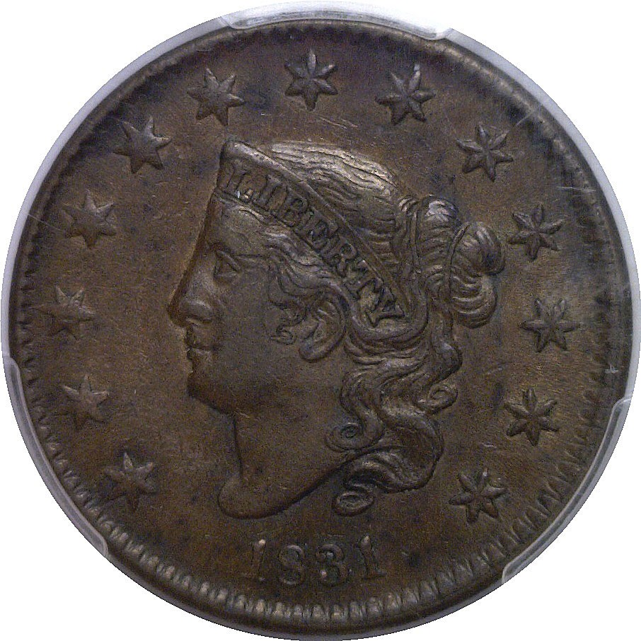 1831 Large Cent PCGS XF-45