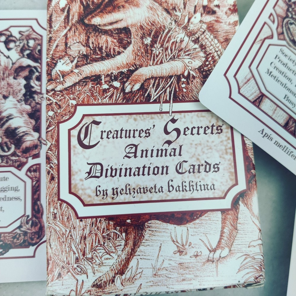 Creatures' Secrets Animal Divination Cards