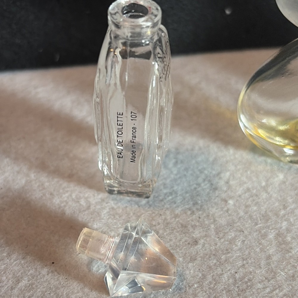 Minature Empty Perfume Lot Bottles of Three