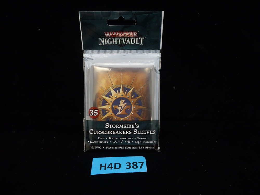Warhammer: AoS - Underworlds Nightvault Stormsire's Cursebreakers Sleeves
