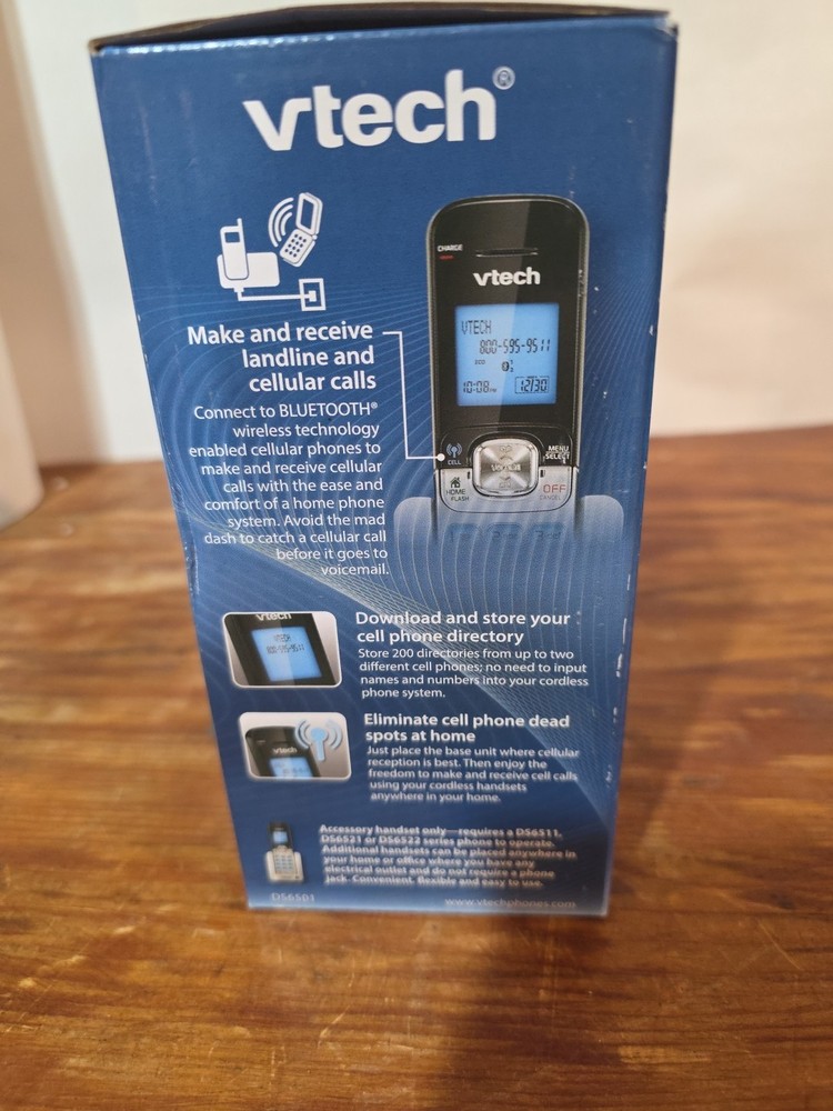 VTech DS6501 Accessory Cordless Handset DS6501 NIB)