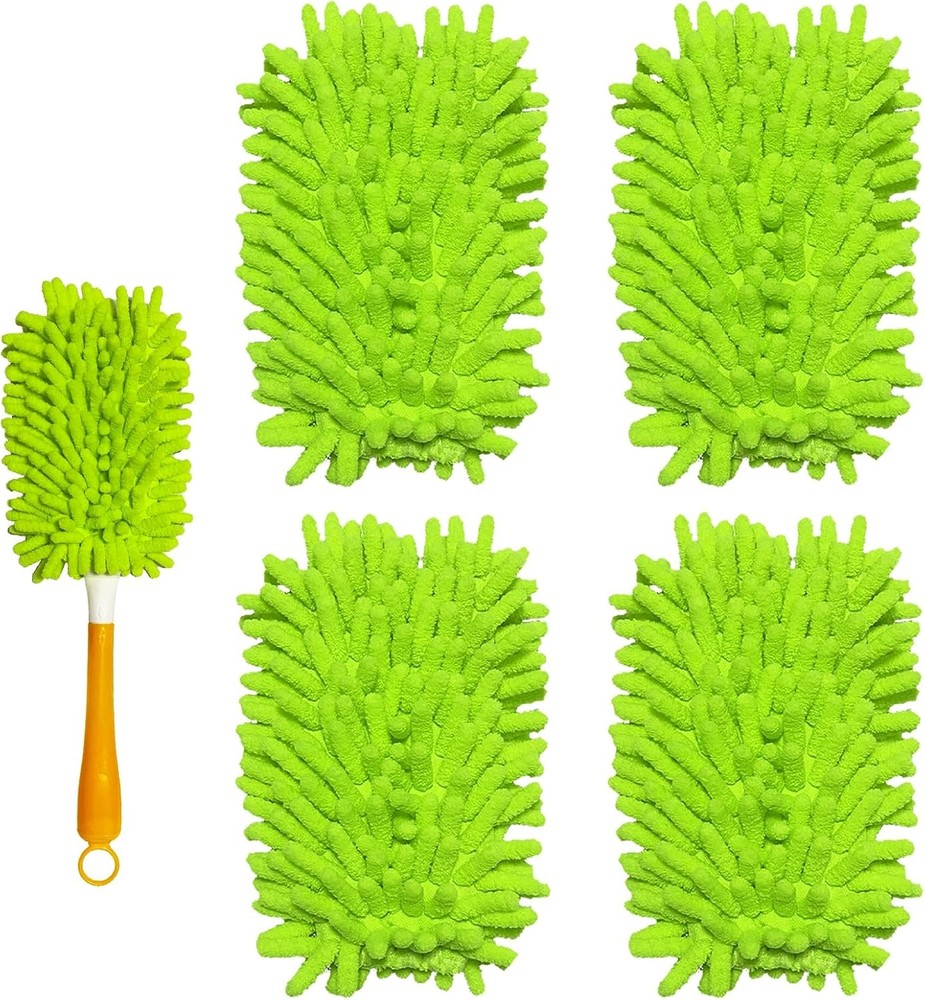 Reusable Duster Refill Compatible W/ Swiffer Hand Duster Microfiber Ceiling Fan
