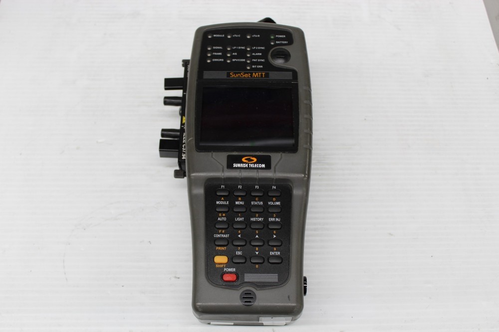 Sunrise Telecom SunSet MTT Basic Color Handheld Test Set with Bag