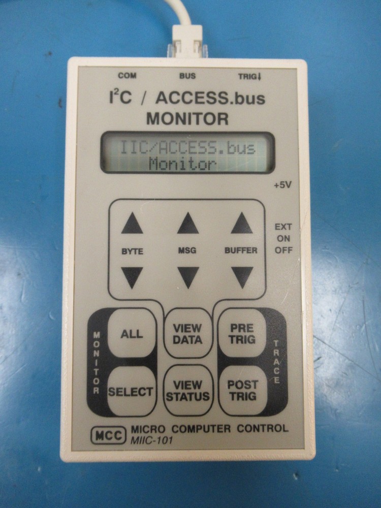 Micro Computer Control MCC MIIC-101 I2C Bus/SMBus Monitor