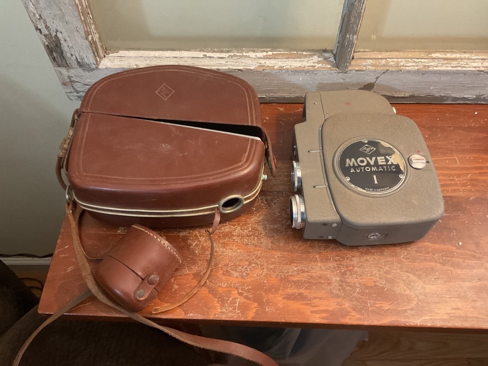 Agfa Movex Automatic 1 With Case - Made In Germany - Untested