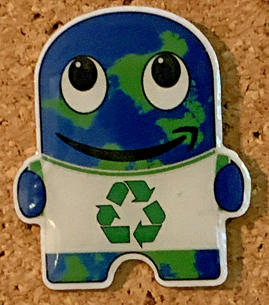 Amazon Peccy Pin Recycle / World Map