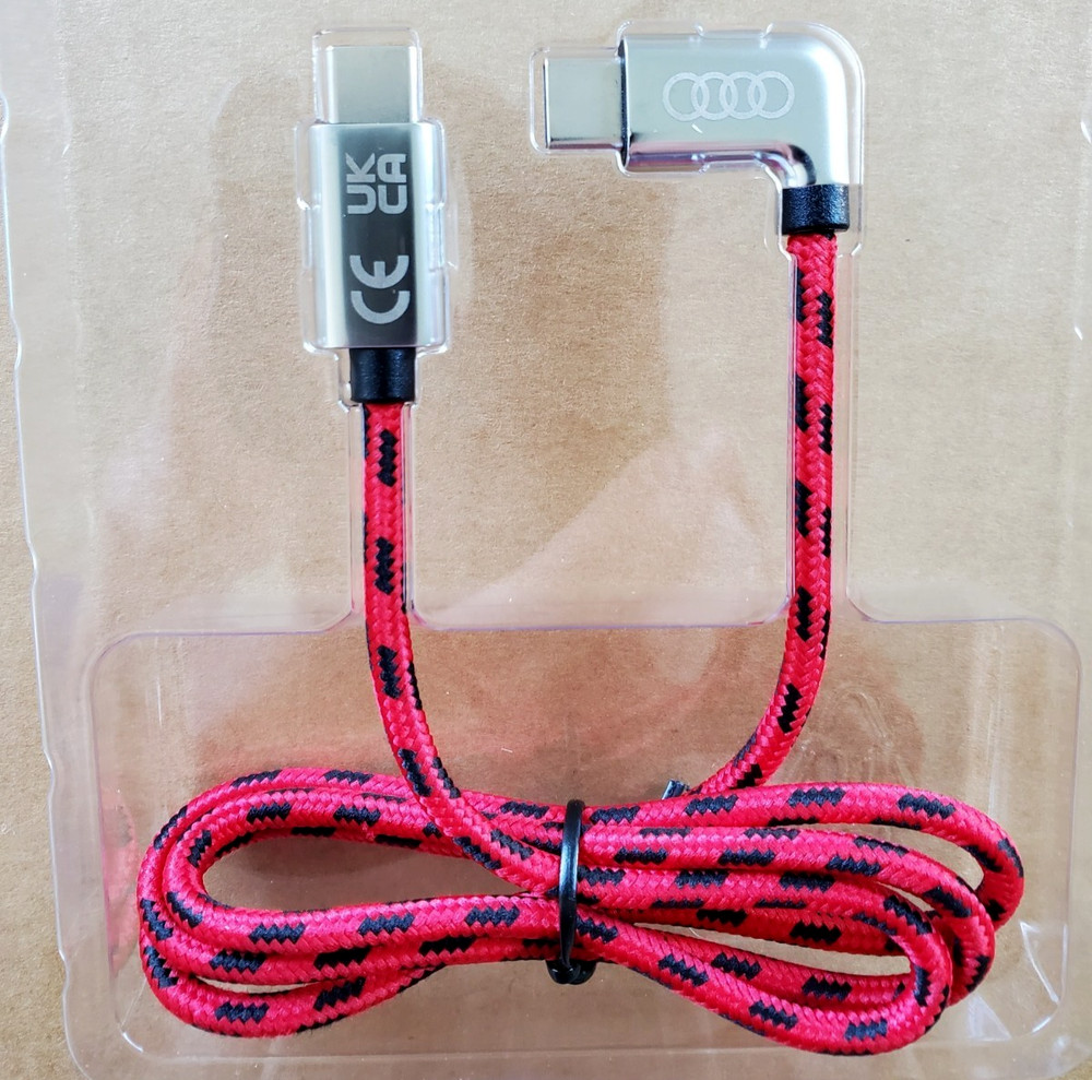 Original Audi USB adapter USB-C cable for Android car charging cable 4K0051435