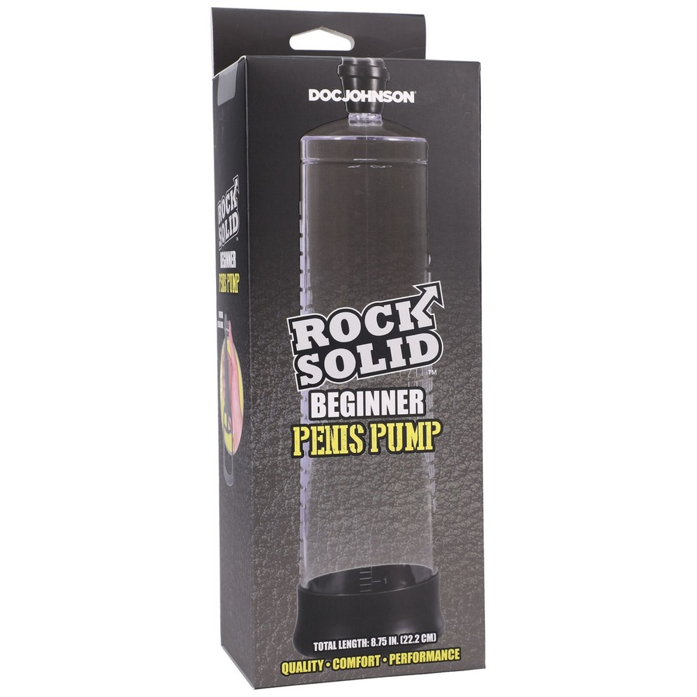 Doc Johnson Rock Solid Beginner Penis Pump Clear
