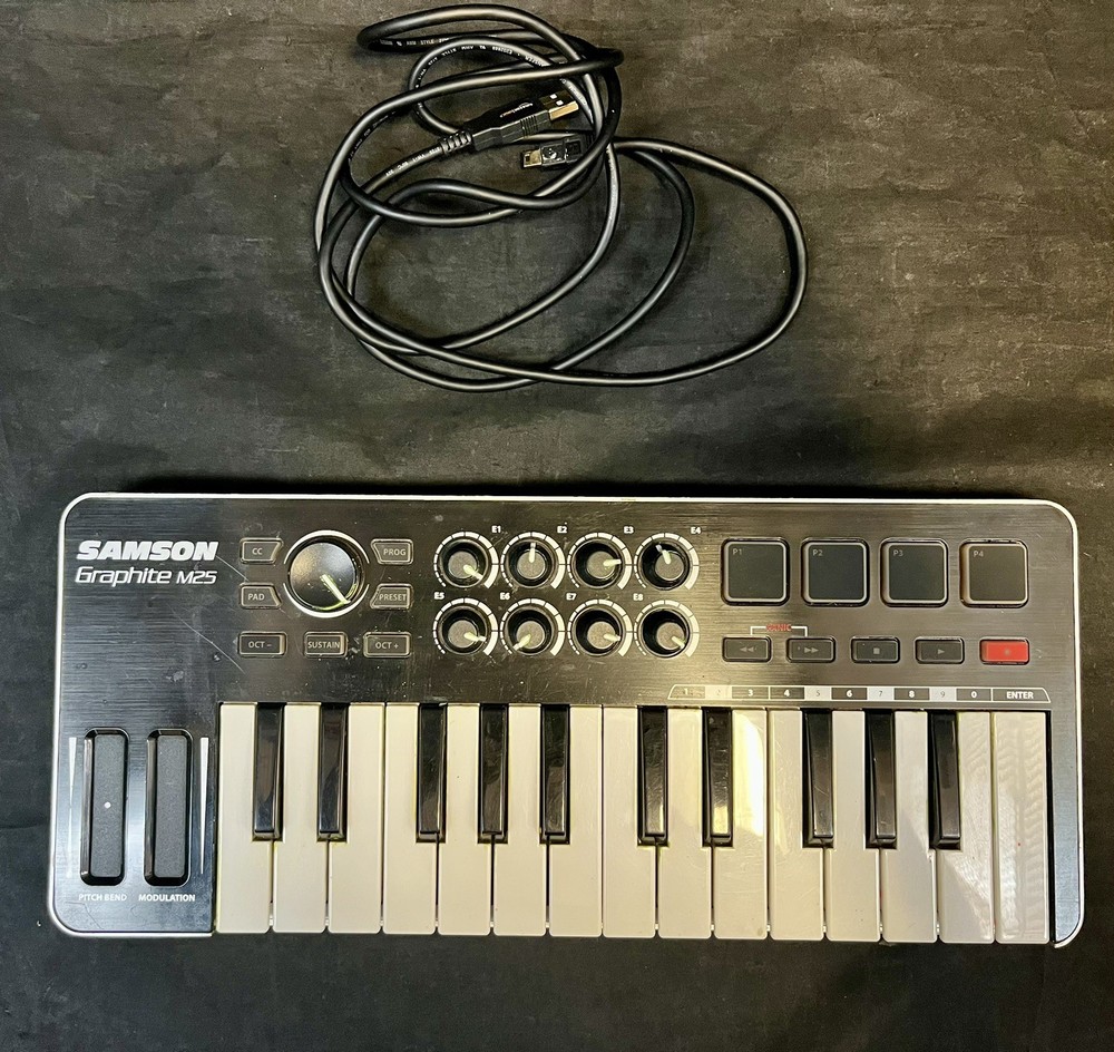 Samson SAKGRM25 Mini USB MIDI keyboard controller