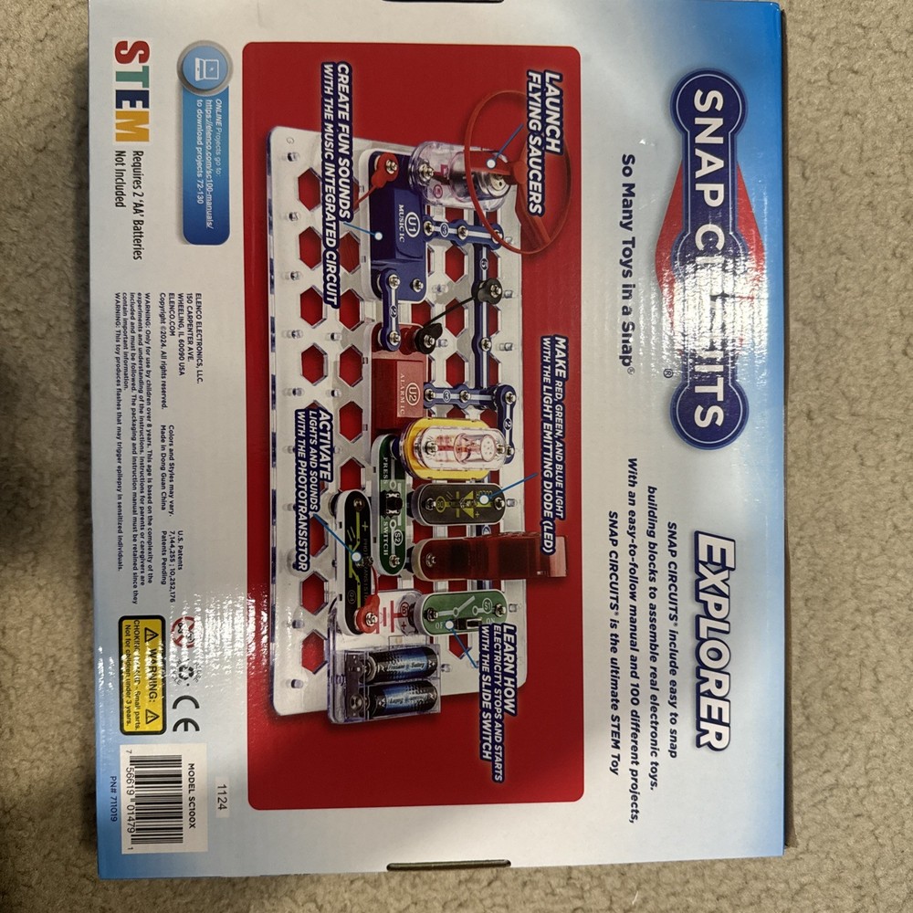 Snap Circuits Explorer 100+ Projects