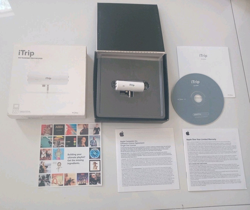 Griffin iTrip FM Transmitter White for Apple iPod