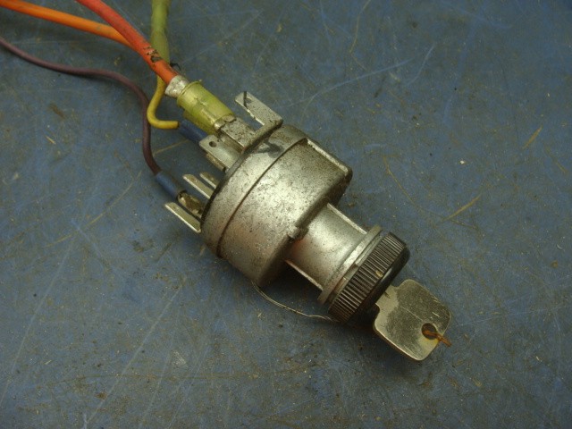 POLLAK IGNITION SWITCH WITH KEY PULL FROM POWERBOSS PB45LP FLOOR SWEEPER