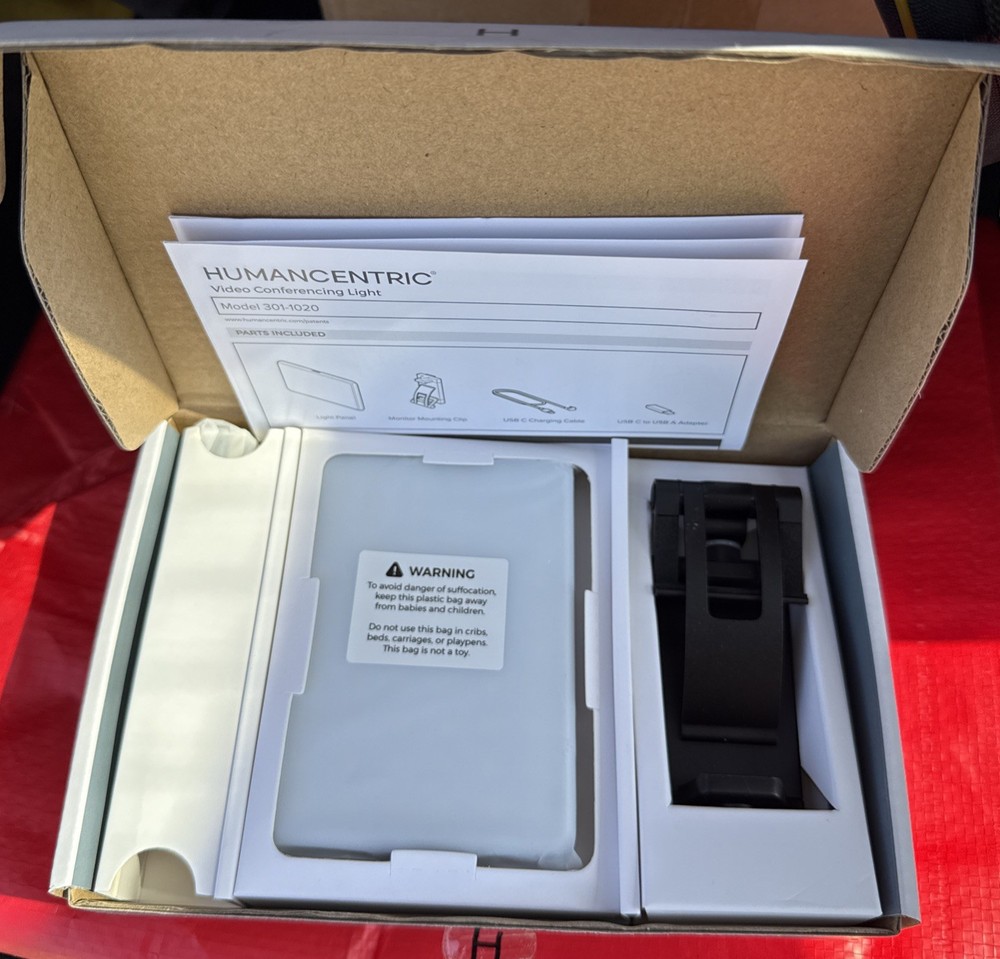 Video Conference Light for Zoom Meetings HumanCentric