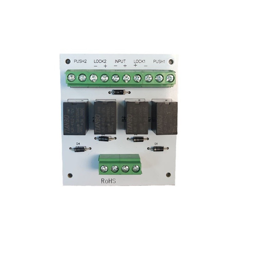 Double Door Interlocking Relay Module for Interlock Door System Fail