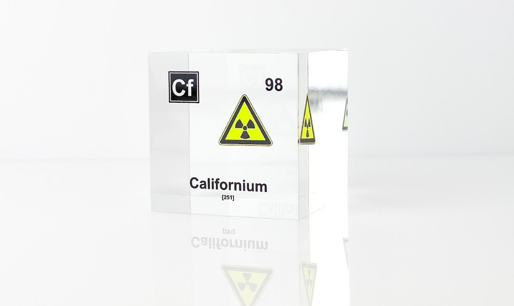 Californium Element Cube