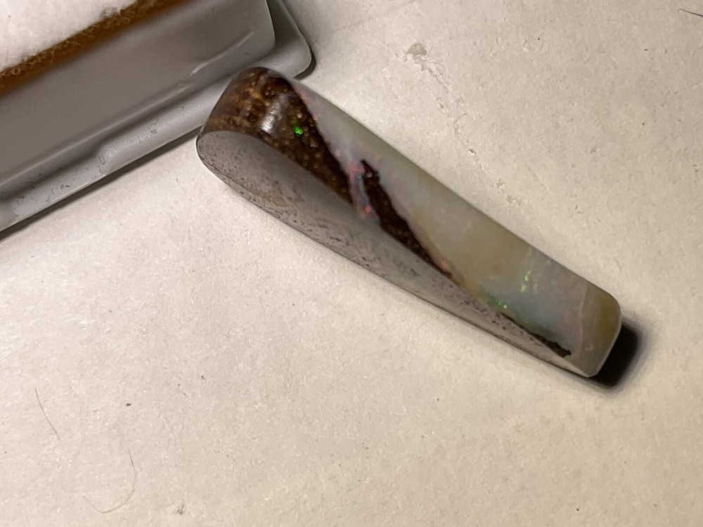 All Natural Solid Australian Boulder Opal, 21 carats, double sided