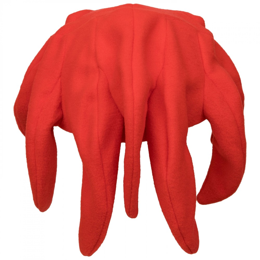 Sonic The Hedgehog Knuckles Fleece Plush Cap Red